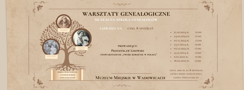 Muzealna szkoła genealogów