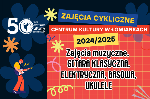 Zajęcia muzyczne//gitara klasyczna/elektryczna/basowa/ukulele//