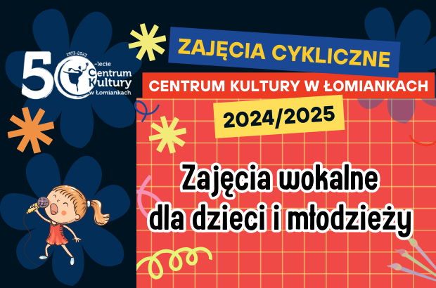 Zajęcia wokalne dla dzieci i młodzieży //zajęcia bezpłatne//