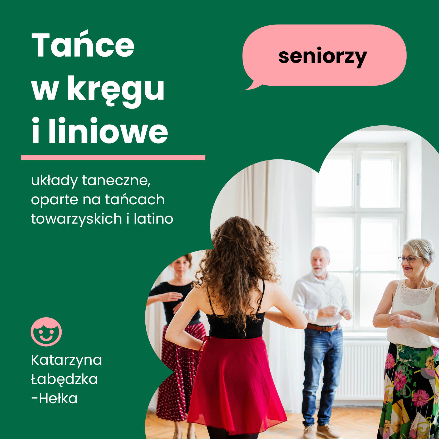 TAŃCE W KRĘGU I LINIOWE dla seniorów