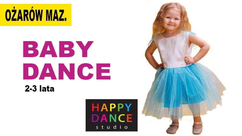 Baby Dance 2-3 lata (zajęcia z opiekunem)