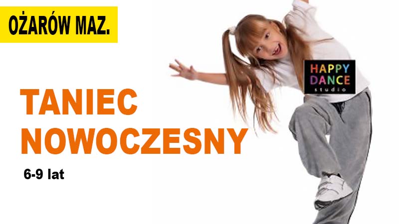 Taniec nowoczesny dzieci (6-9 lat)