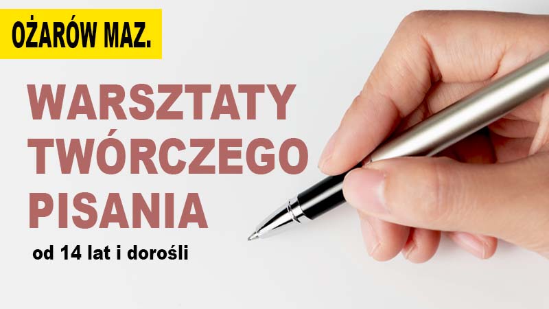 Warsztaty twórczego pisania