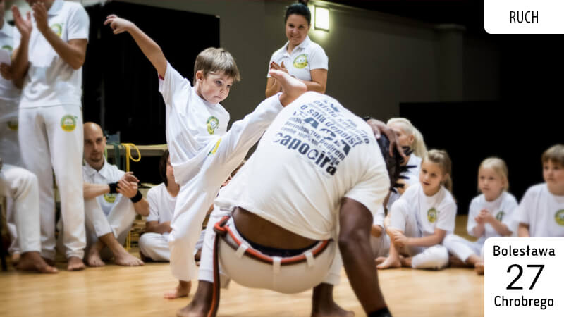 Capoeira  - zajęcia muzyczno-ruchowe dla dzieci i młodzieży