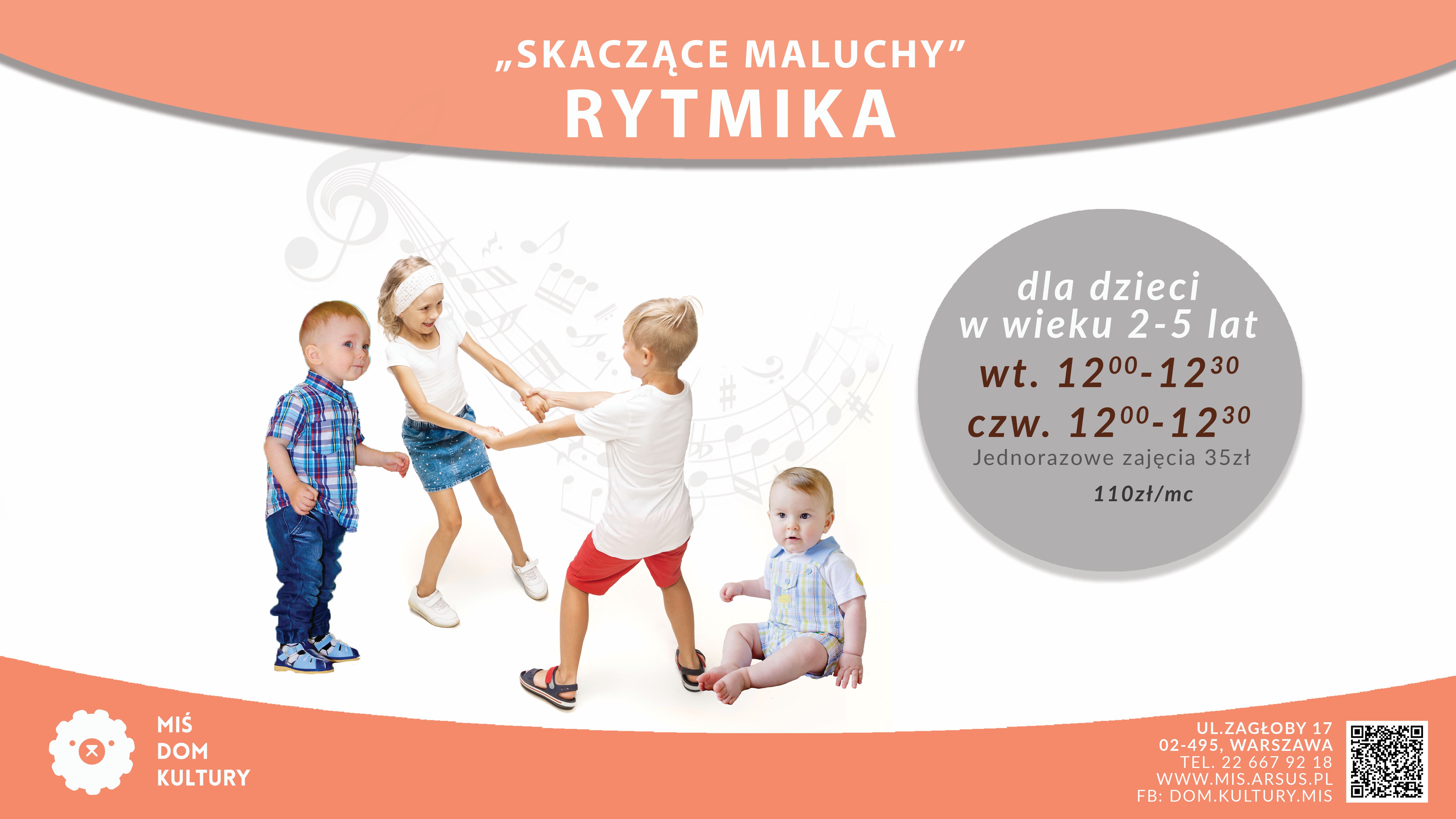 Rytmika - skaczące maluchy w Misiu