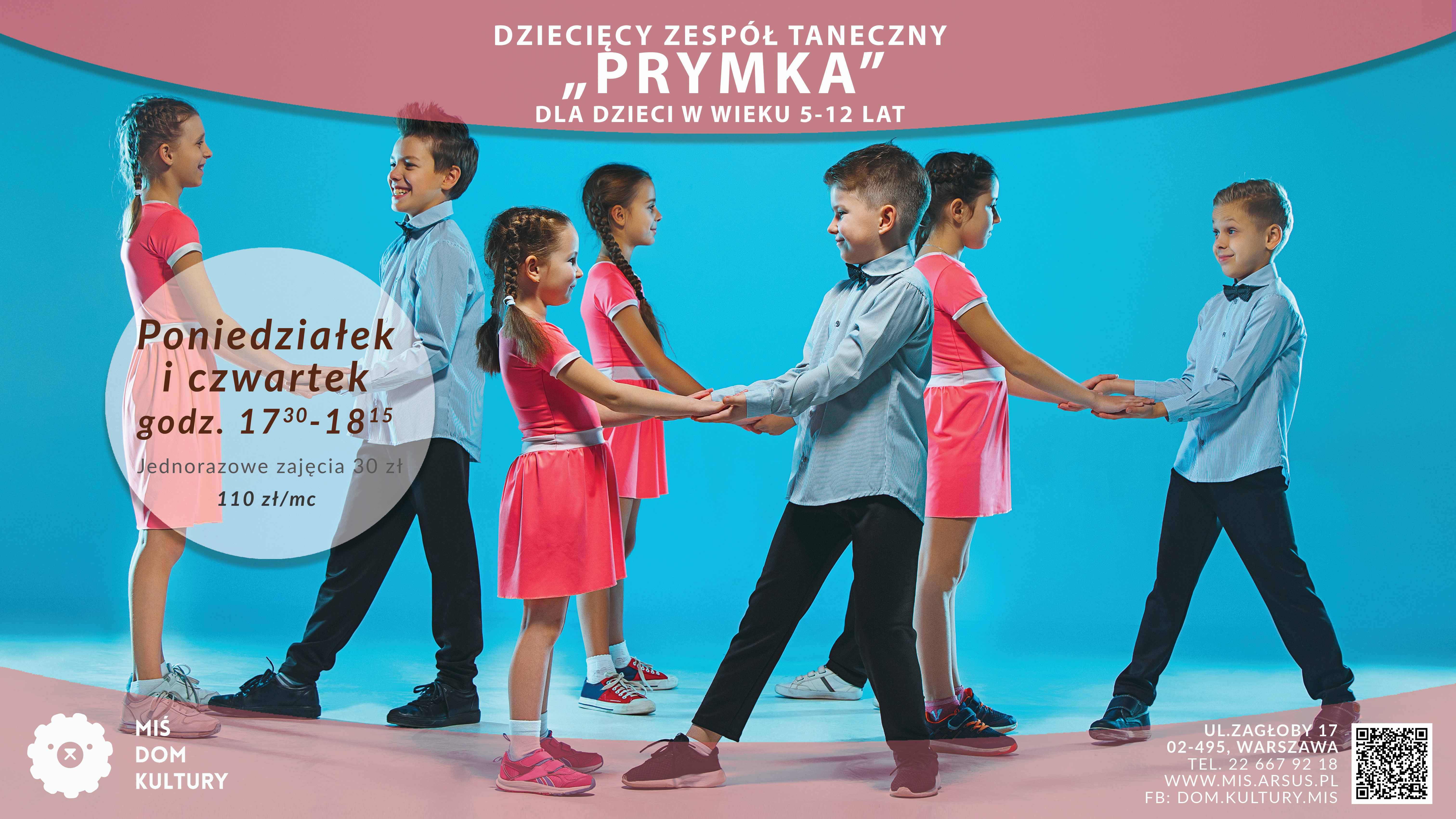 Zespół taneczny "Prymka" w Misiu