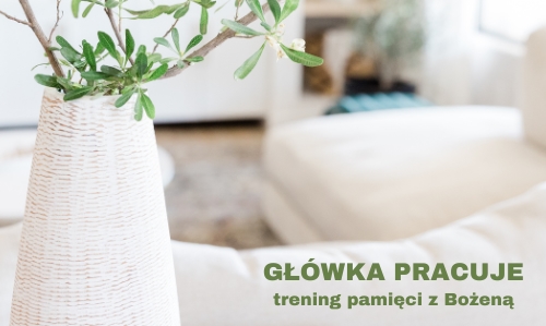 TRENING PAMIĘCI - Główka pracuje z Bożeną - NOWOŚĆ!