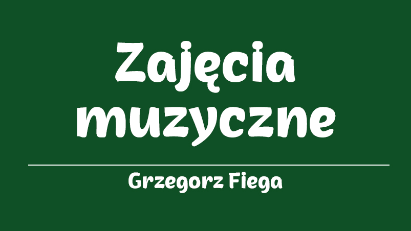 Zajęcia muzyczne