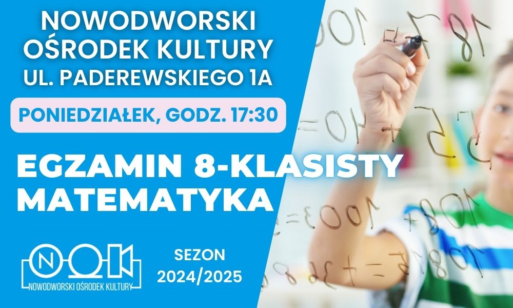 Egzamin 8-klasisty matematyka