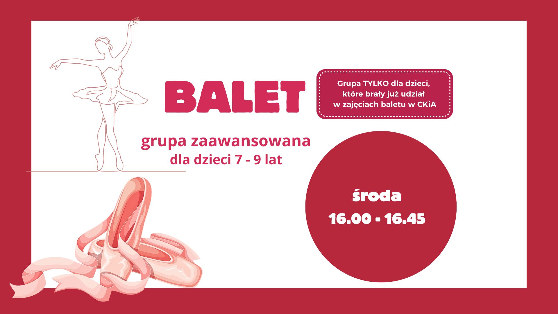 BALET III grupa zaawansowana