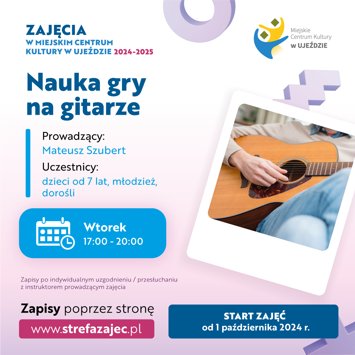 Nauka gry na gitarze