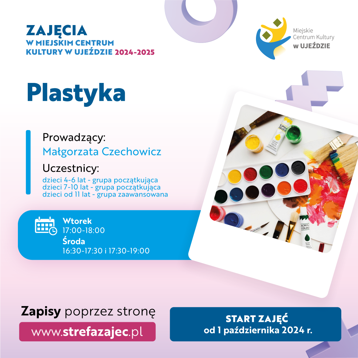 Plastyka dla dzieci 4-6 l