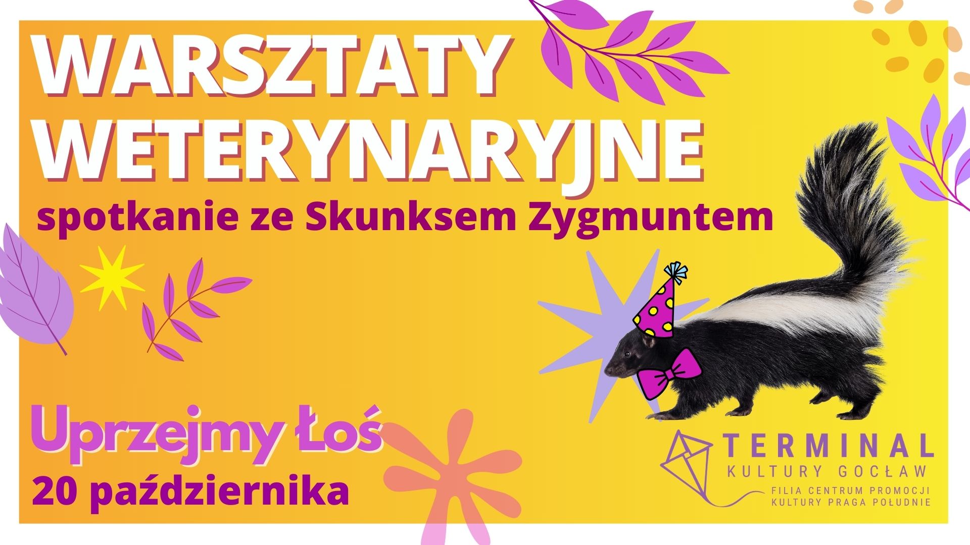 Warsztaty weterynaryjne - spotkanie ze Skunksem Zygmuntem